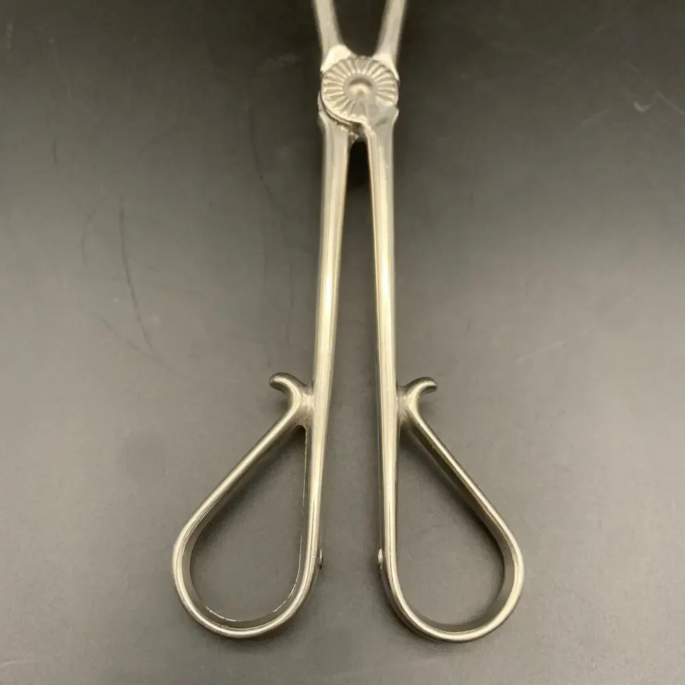Vintage Silver Plated Pastry Food Tongs
